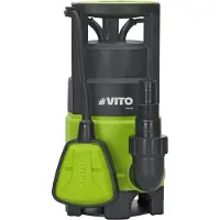 Vito Pompe de relevage Eaux usées 400W avec Flotteur Regards Egouts Caves