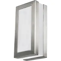 Rabalux Applique d'extérieur moderne 1xE27 Stuttgart chrome satiné 8170