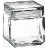 Pasabahce Bocal en verre Cuisine 2,64L avec anneau en silicone résistant au lave-vaisselle