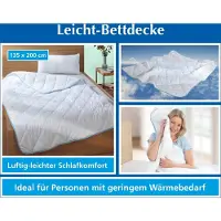 Maximex Couette légère 135 x 200 cm Matériau 100% polyester
