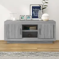 Prolenta Maison Exclusive - Meuble TV gris Sonoma 102x35x45 cm Matériau dérivé du bois
