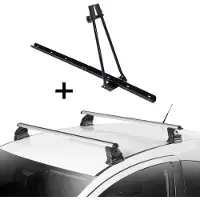 VDP Porte-vélos ORION + barres de toit EVO ALU compatibles avec Ford Connect 3-5 portes 2002-2012