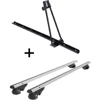 VDP Porte-vélos ORION + porte-rail VDP004 XL compatible avec VW Touareg à partir de 2010