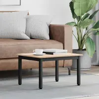 Prolenta Maison Exclusive - Table basse Nature 60 x 50 x 36 cm Bois de pin massif