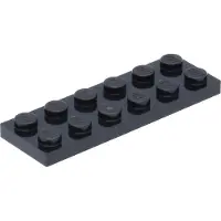LEGO 2x6 plaque 3795 - 250 pièces noir
