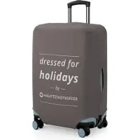 Hauptstadtkoffer Housse de valise taille L, housse de valise pour valises de taille moyenne (66-75 cm), housse de protection pour valise, cache-bagages, Luggage Cover,Graphite
