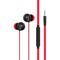 Sencor Casque audio avec microphone SEP 172 VCM, couleur rouge