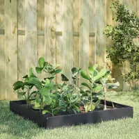 Prolenta Maison Exclusive - Jardinière surélevée anthracite 100x100x26 cm en acier