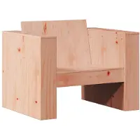 Syfax Canapé de jardin 79x60x62 cm bois massif douglas