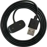 System-S Câble USB 2.0 100 cm câble de charge pour Amazfit T-Rex Pro Smartwatch en noir