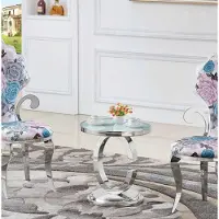 AEA Luxe Salon Table basse acier inoxydable Tables Design Meubles d'appoint Nouveau