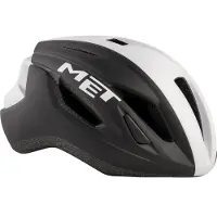 Met Casque STRALE 2019 noir/blanc Taille M (56-58cm) 3HM107M0BW1