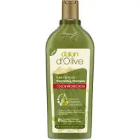 Dalan d'Olive - Shampooing - Protection de la couleur - Pour cheveux abîmés - 400 ml - 1 pièce