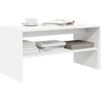 Prolenta Maison Exclusive - Meuble TV blanc 60x40x40 cm Matériau dérivé du bois