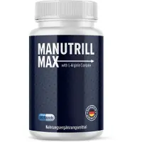 Glory Products OÜ Manutrill Max gélules - avec L-arginine, L-citrulline - force pour l'homme actif - 60 gélules