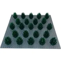 LEGO 2x2x4 Arbuste vert foncé - 6064 NOUVEAU ! Quantité 10x