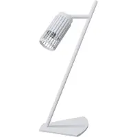 Milagro Lampe de bureau blanche oblongue Vertical 1xGU10 8W