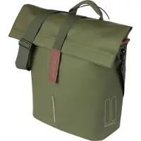 Basil Porte-bagages Sacoche de vélo "City MIK Studs", vert mousse