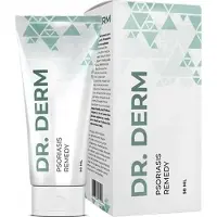 Pure Crème contre le psoriasis Dr. Derm - Beurre de karité, sapin, aloès, sauge, moustache dorée