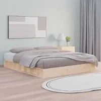 Prolenta Maison Exclusive - Lit en bois massif 160x200 cm