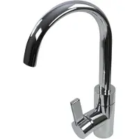 Comet Robinet monocommande Lucca ovale Camping-car Caravane Camper Camping bateau + interrupteur chrome
