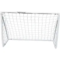 Powershot But de football - 1,8 x 1,2 m - PVC - blanc