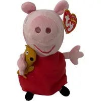 Pipsa Possu Peppa Pig Beanie Peluche 15 cm 46128
