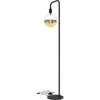 Circle Lampadaire noir Calexa