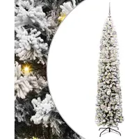 vidaXL Sapin de Noël artificiel design 300 LED avec support Vert 180 cm - Sapins de Noël artificiels 2025 Nouveau2760380 2parcel
