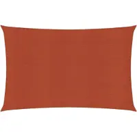 Syfax Voile d'ombrage 160 g/m² Terre cuite 4x5 m PEHD
