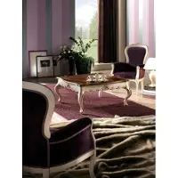 AEA Table basse Table d'appoint Table de salon en bois Royal Tables d'appoint Baroque
