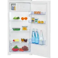 Bomann Réfrigérateur et congélateur encastrable 181L Blanc KSE7812