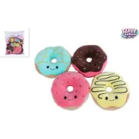 Nobrand Fluffy Menu Pluche met 4 Donuts - 40cm