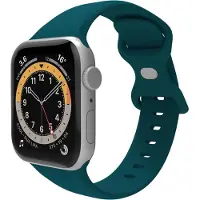 Celly WBANDSIL44GN (Silicone), Sangles de montre, Vert