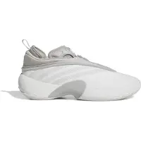 Adidas Hommes, Chaussure de salle, DON Herrenschuhe (44 2/3), Blanc, Gris