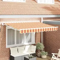 Prolenta Maison Exclusive - Cadre de store multicolore 350 x 200 cm