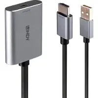 Lindy Konverter HDMI auf USB Typ C mit USB Power