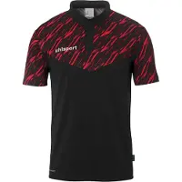 Uhlsport Progressive 28 Short Sleeve Polo Noir 12-13 Years Enfants