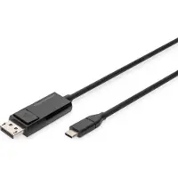 Digitus Ak-300334-020-s Displayport To Usb-c Cable 2 M Argenté