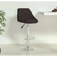 Prolenta Maison Exclusive - Tabouret de bar en similicuir noir
