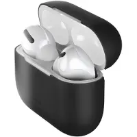 Baseus Protection intégrale à 360 degrés en silicone Etui en gel Housse de protection Housse compatible avec Airpods Pro Noir