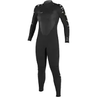 O'Neill Epic 5/4 Mm Woman Long Sleeve Back Zip Neoprene Suit Noir 8S Femme