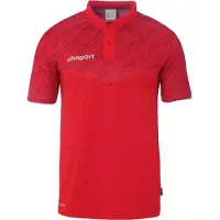 Uhlsport Progressive 28 Short Sleeve Polo Rouge XL Homme