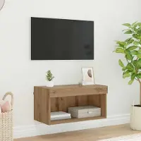 Prolenta Maison Exclusive - Ensemble de meubles TV, dimensions 60 x 30 x 30 cm, en panneaux de particules imitation chêne artisanal