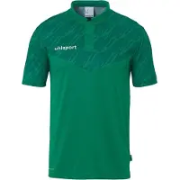 Uhlsport Progressive 28 Short Sleeve Polo Vert 12-13 Years Enfants