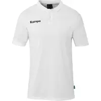 Kempa Poly Polo Shirt - blanc, Taille:128