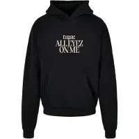 Mister Tee X Artist Sweat-shirt 'All Eyez On Me' beige / noir