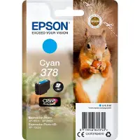 Epson 378 (C13T37824010) - Cyan - Cartouche d'encre