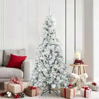vidaXL Design New Arbre de Noël artificiel pliable Vert 180 cm PE et PVC - Arbres de Noël artificiels Meubles2025 CHY6561502 2parcel