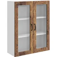 Syfax Panneau de lave-vaisselle Kalmar Bois ancien 80 x 31 x 100 cm